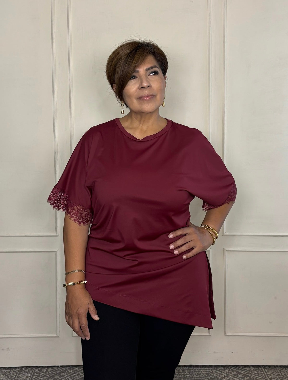 Blusa Rebeca · Encaje | Curvy