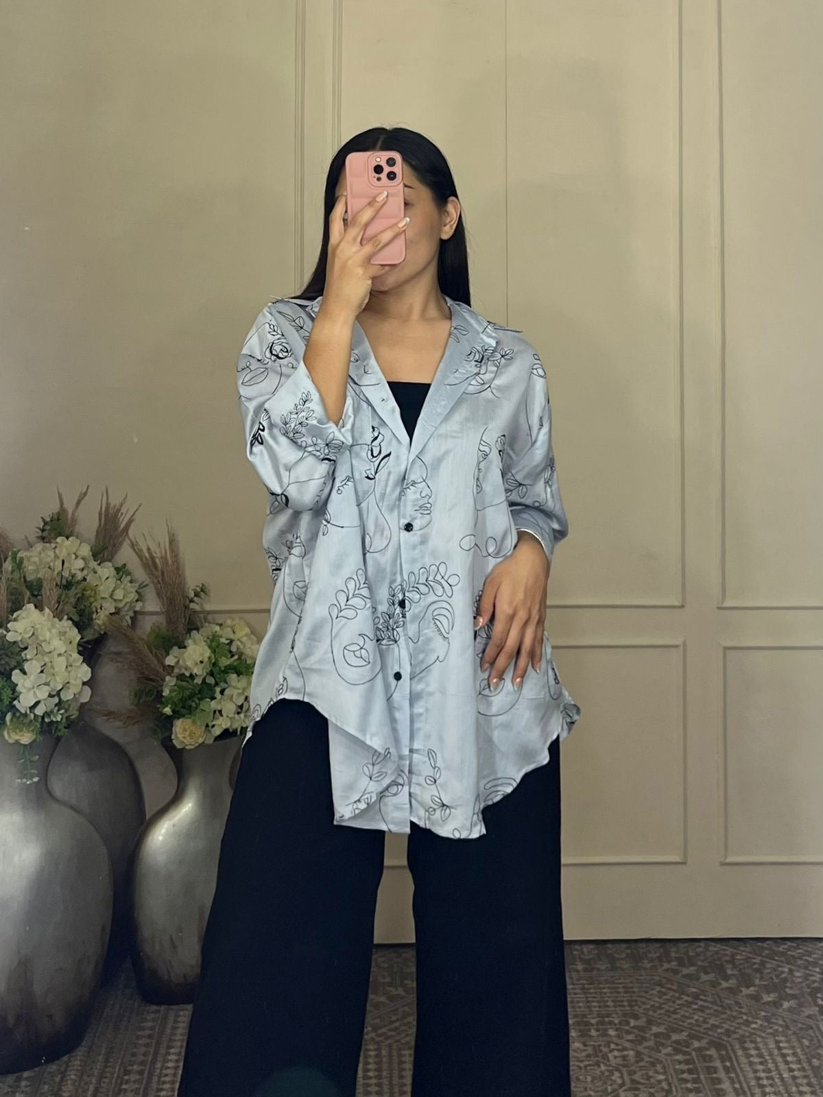 Blusa botones mona tejida