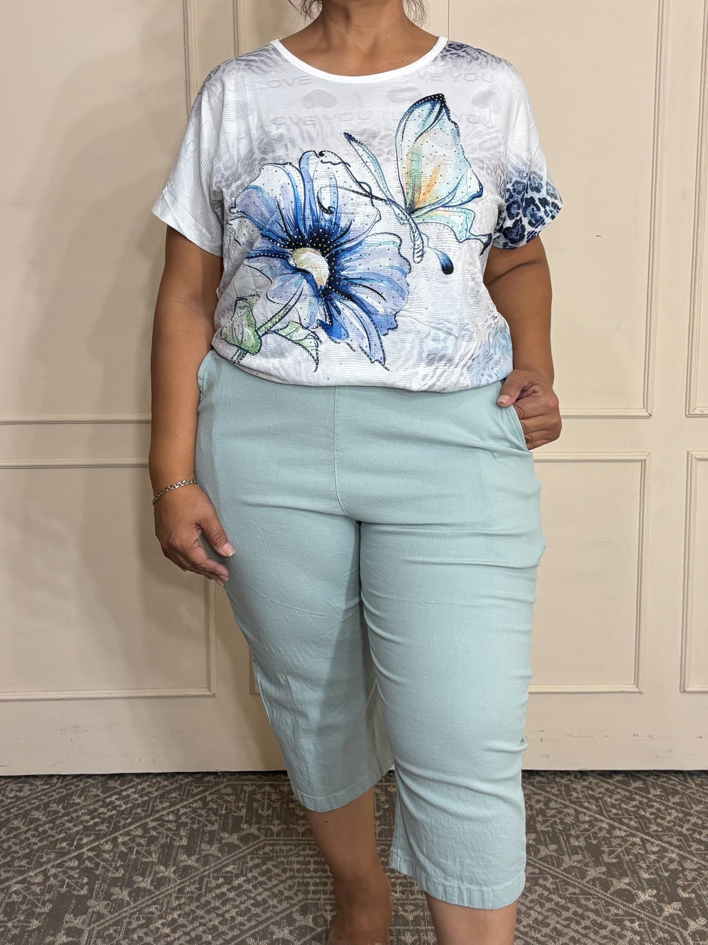 Pantalón capri basico