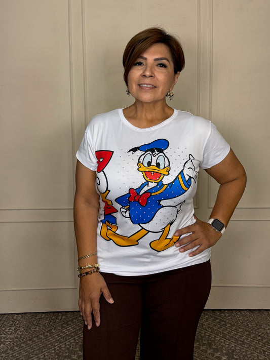 Playera Rosario · Estampado Animado