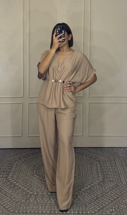 Conjunto piedra blusa y pantalon