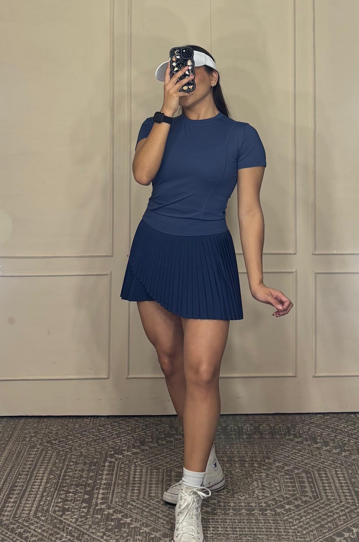 Falda deportiva mini tablones