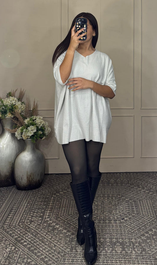 Blusa Brillos oversize