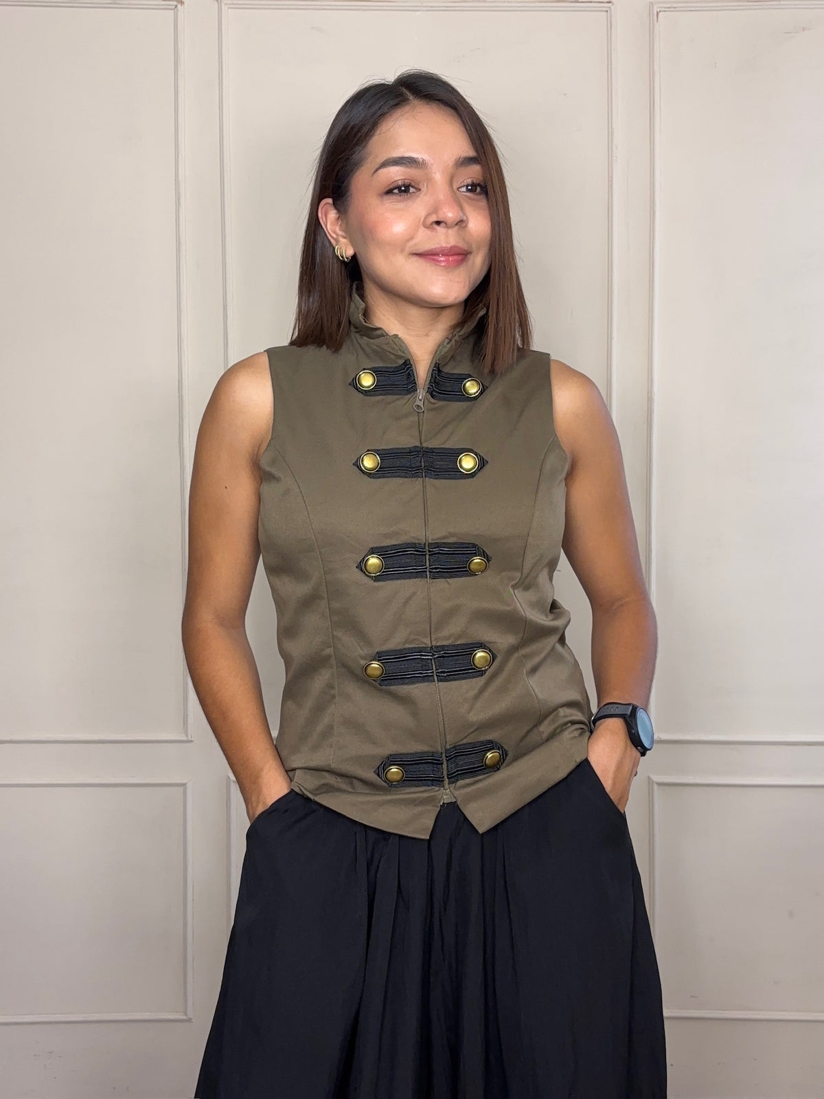 Chaleco Josefina · Estilo Napoleón