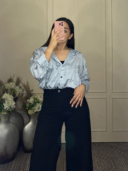 Blusa botones mona tejida