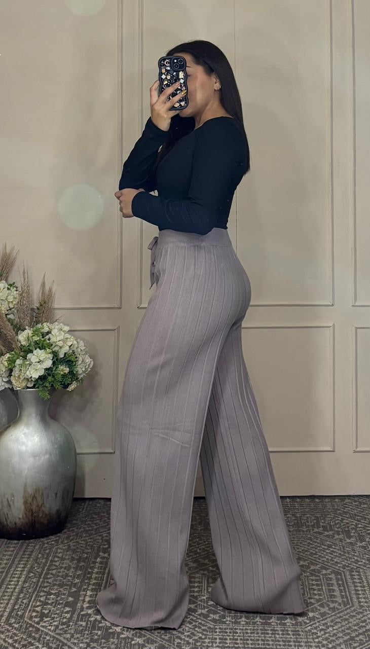 Pantalón punto rayas unítalla