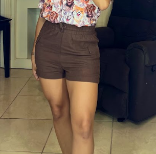 Short casual elástico