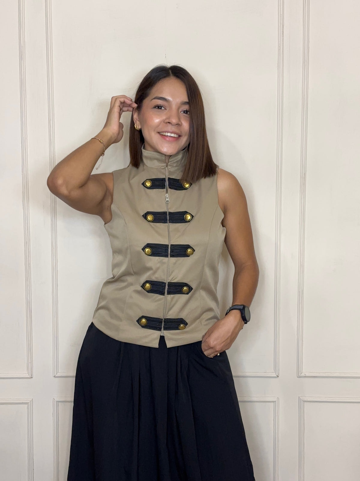 Chaleco Josefina · Estilo Napoleón