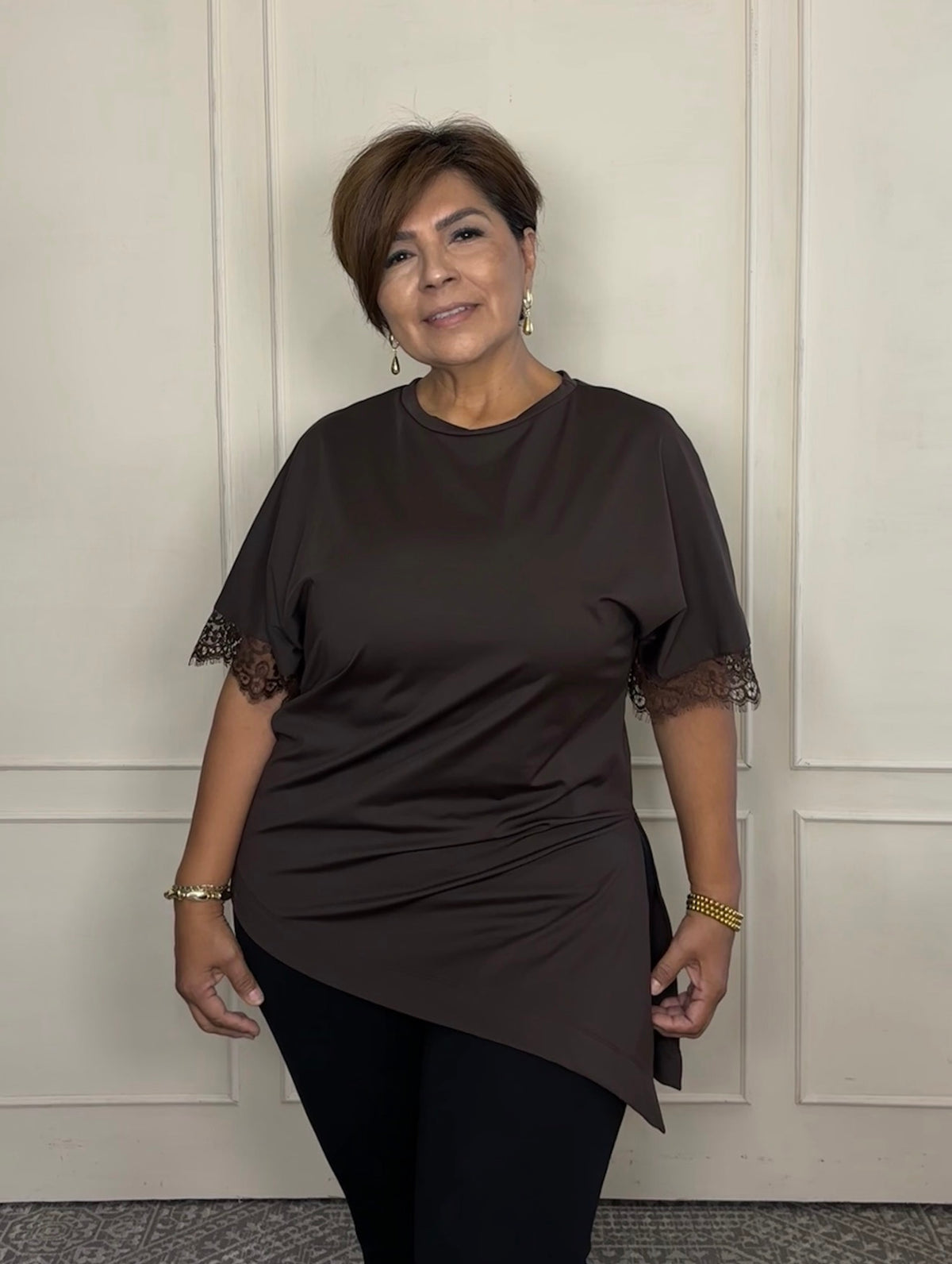 Blusa Rebeca · Encaje | Curvy