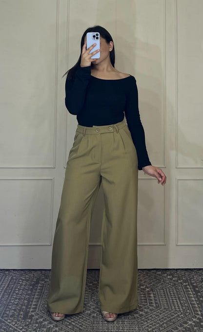 Pantalon recto elastico red mar.