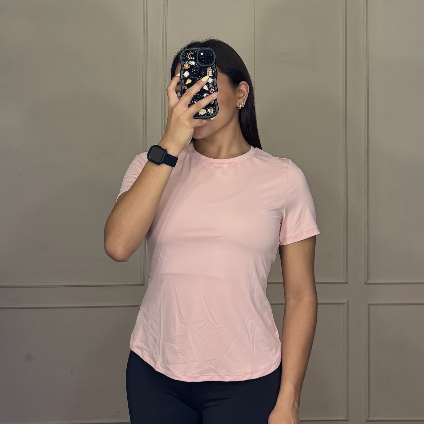 Blusa deportiva cruzada