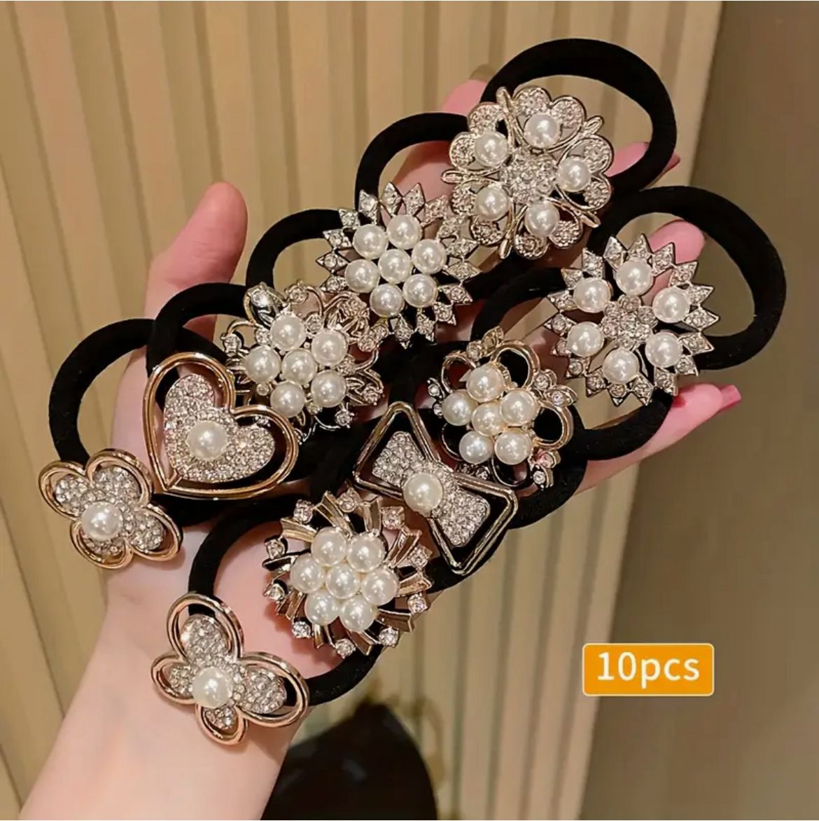 Set 10 ligas para cabello