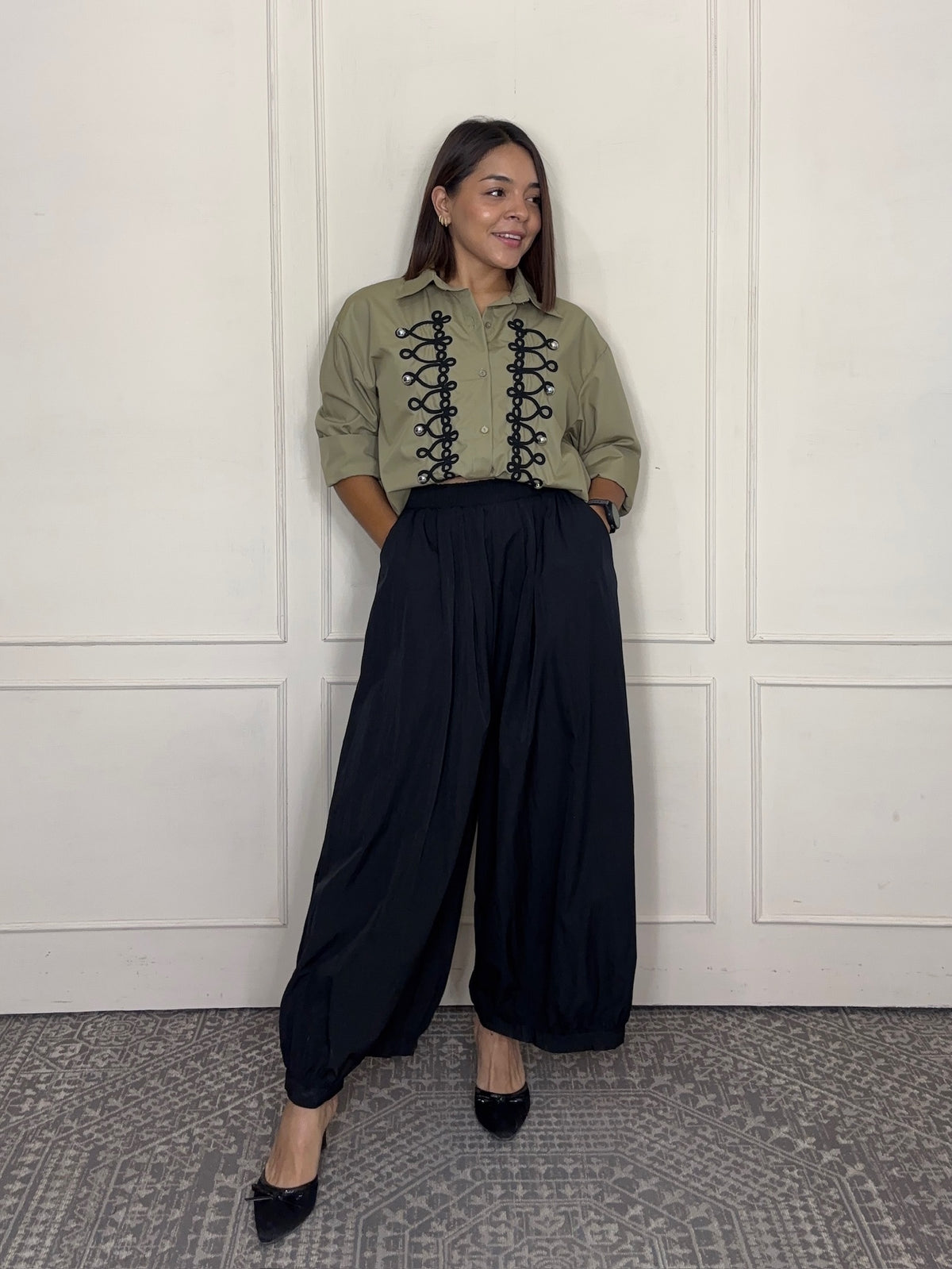 Pantalón Isabela · Estilo Aladín