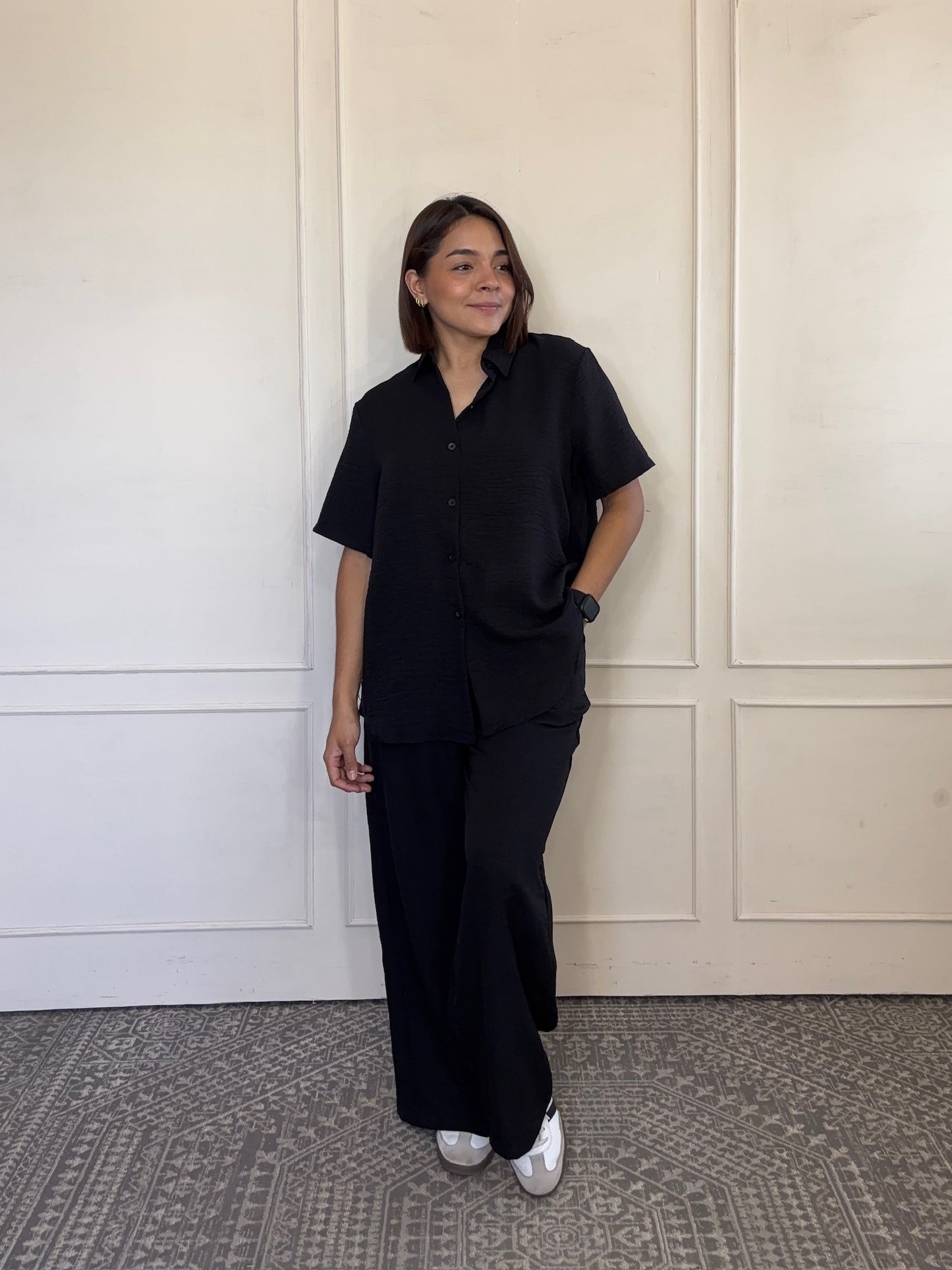 Conjunto Camisero de Pantalón Ancho unitalla