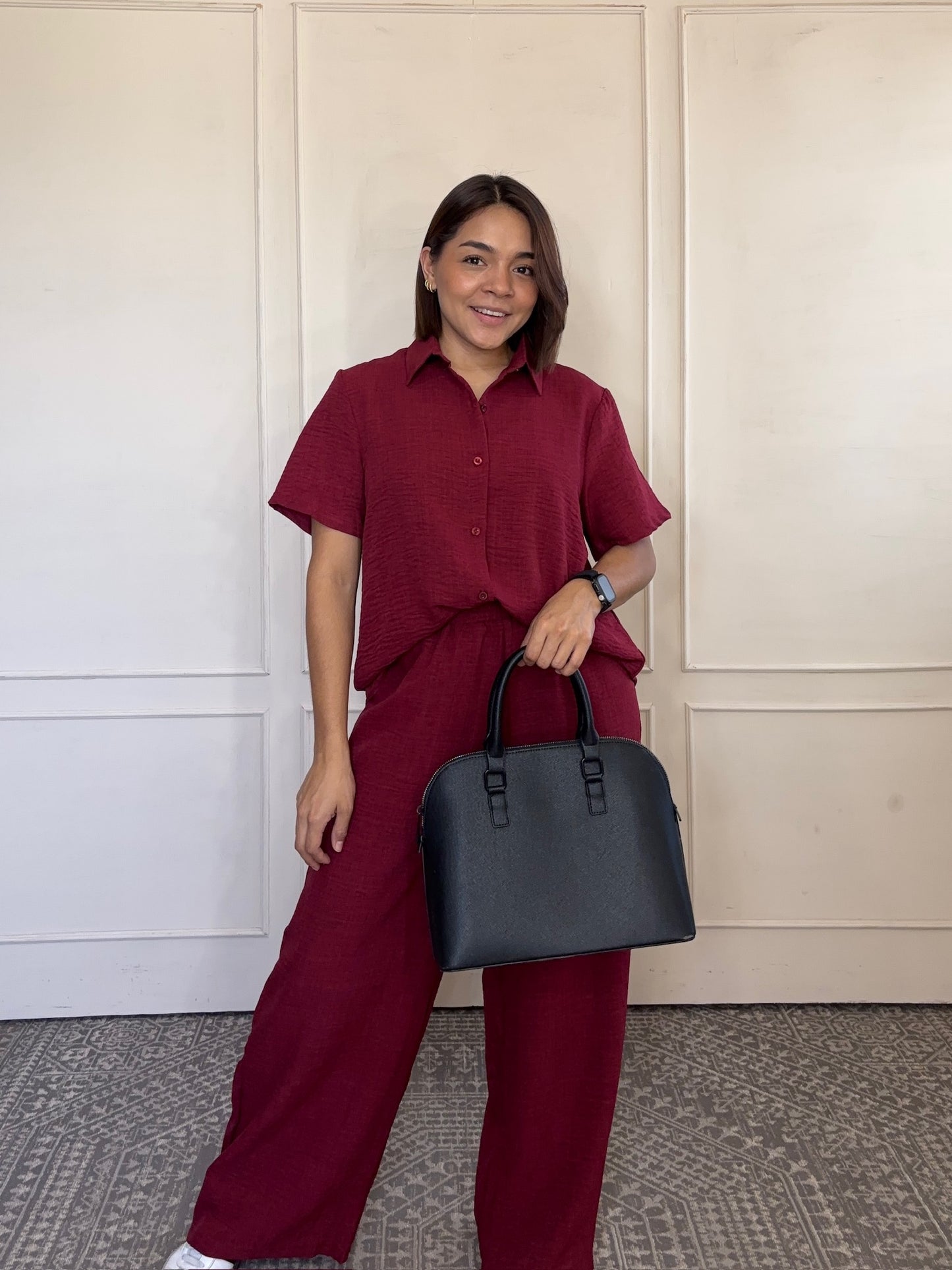 Conjunto Camisero de Pantalón Ancho unitalla