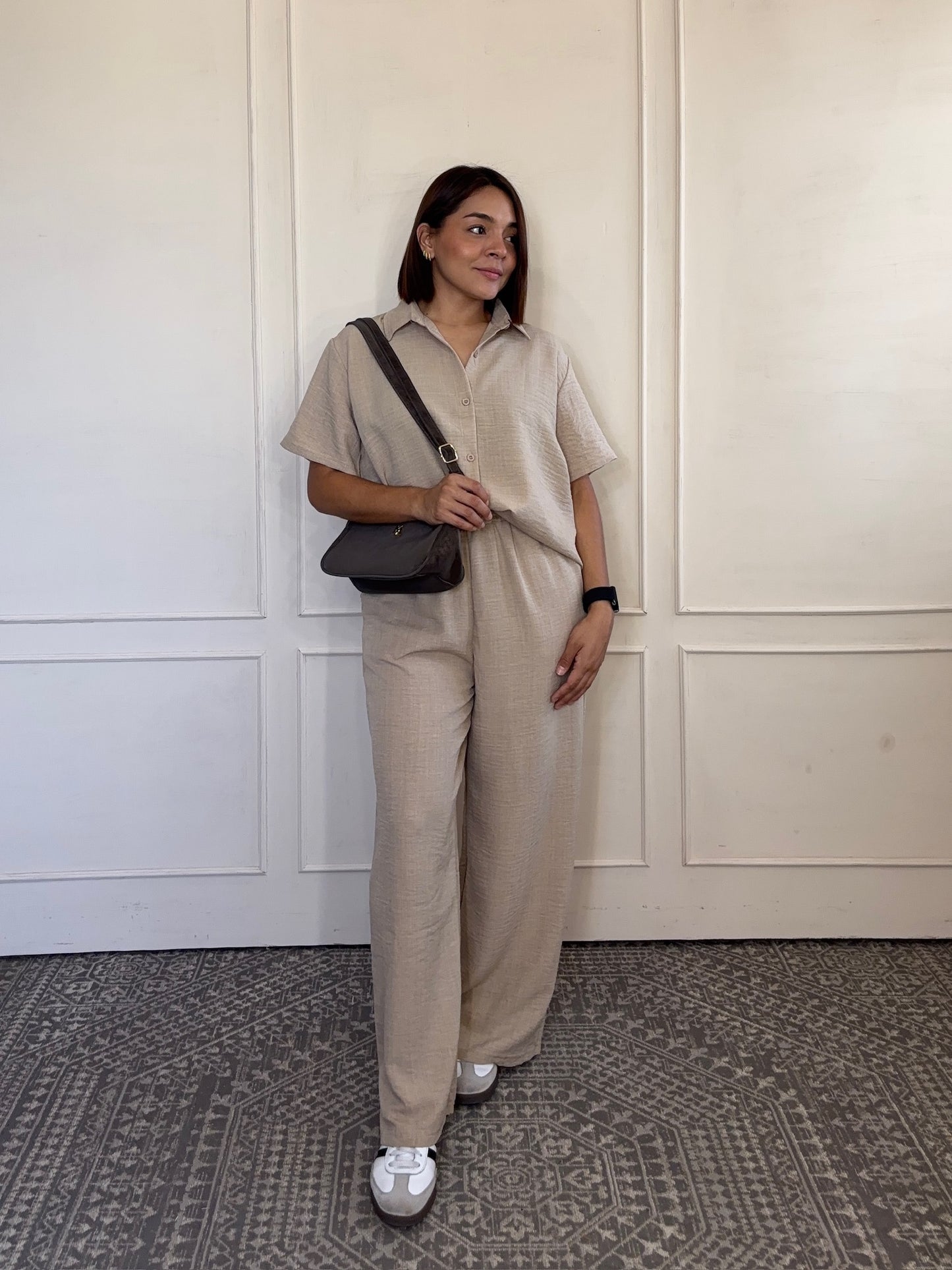 Conjunto Camisero de Pantalón Ancho unitalla