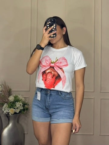 Short Mezclilla claro