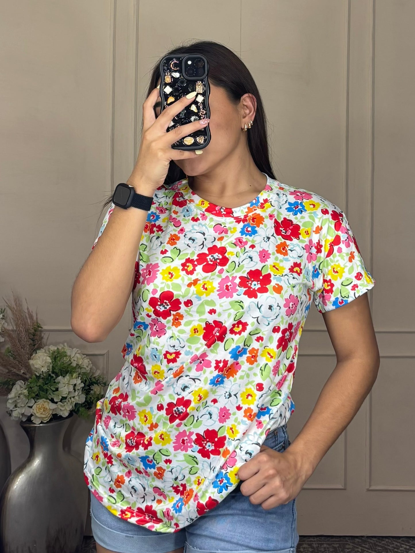 Blusa estampado floral
