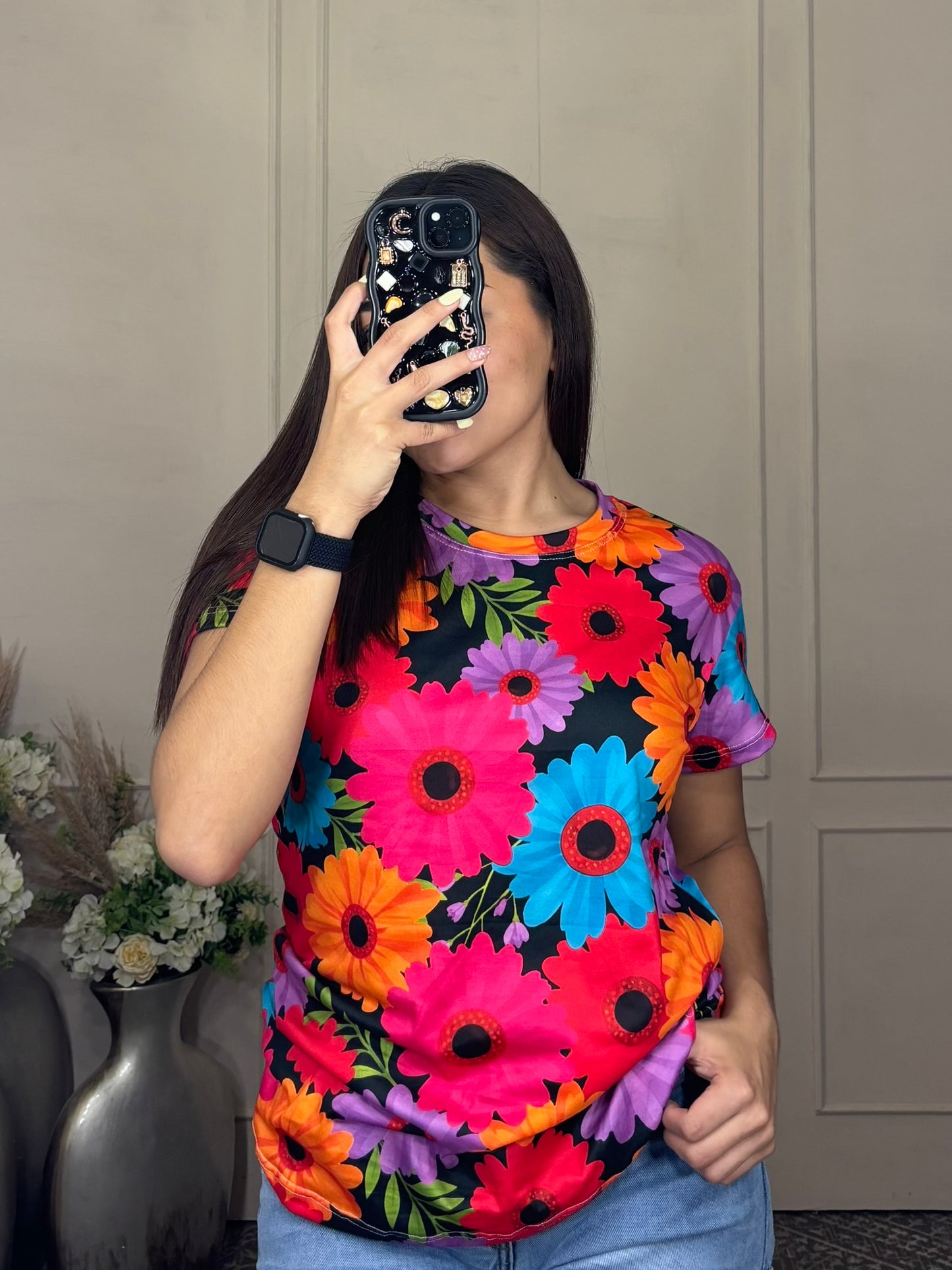 Blusa estampado floral