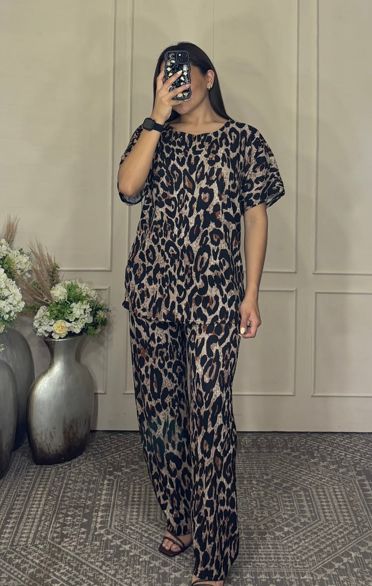 Conjunto animal print
