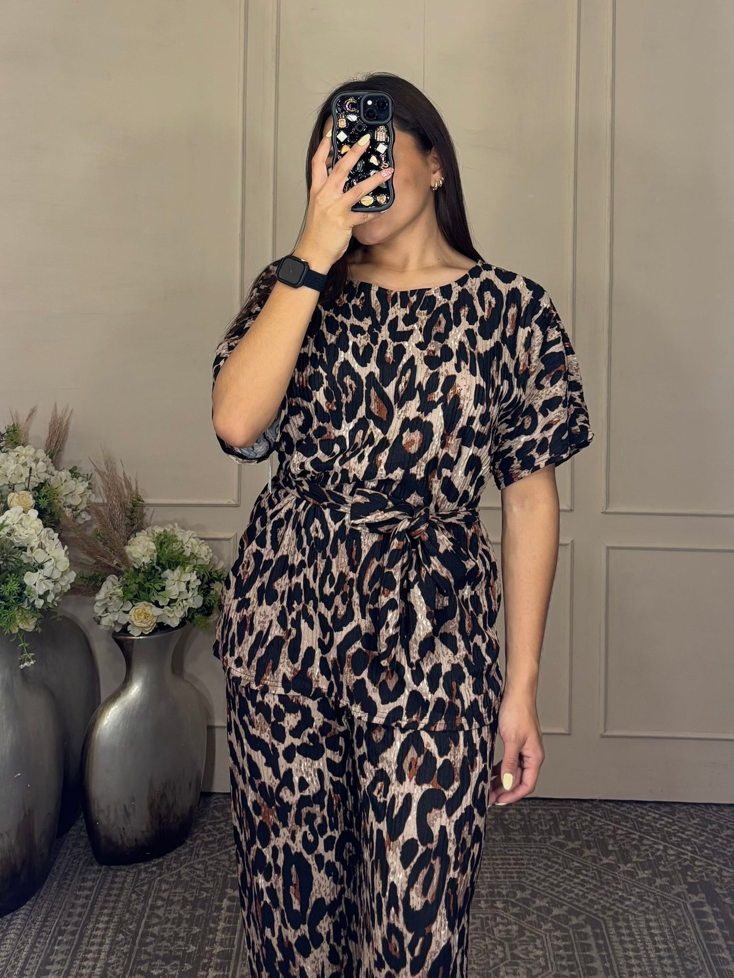 Conjunto animal print