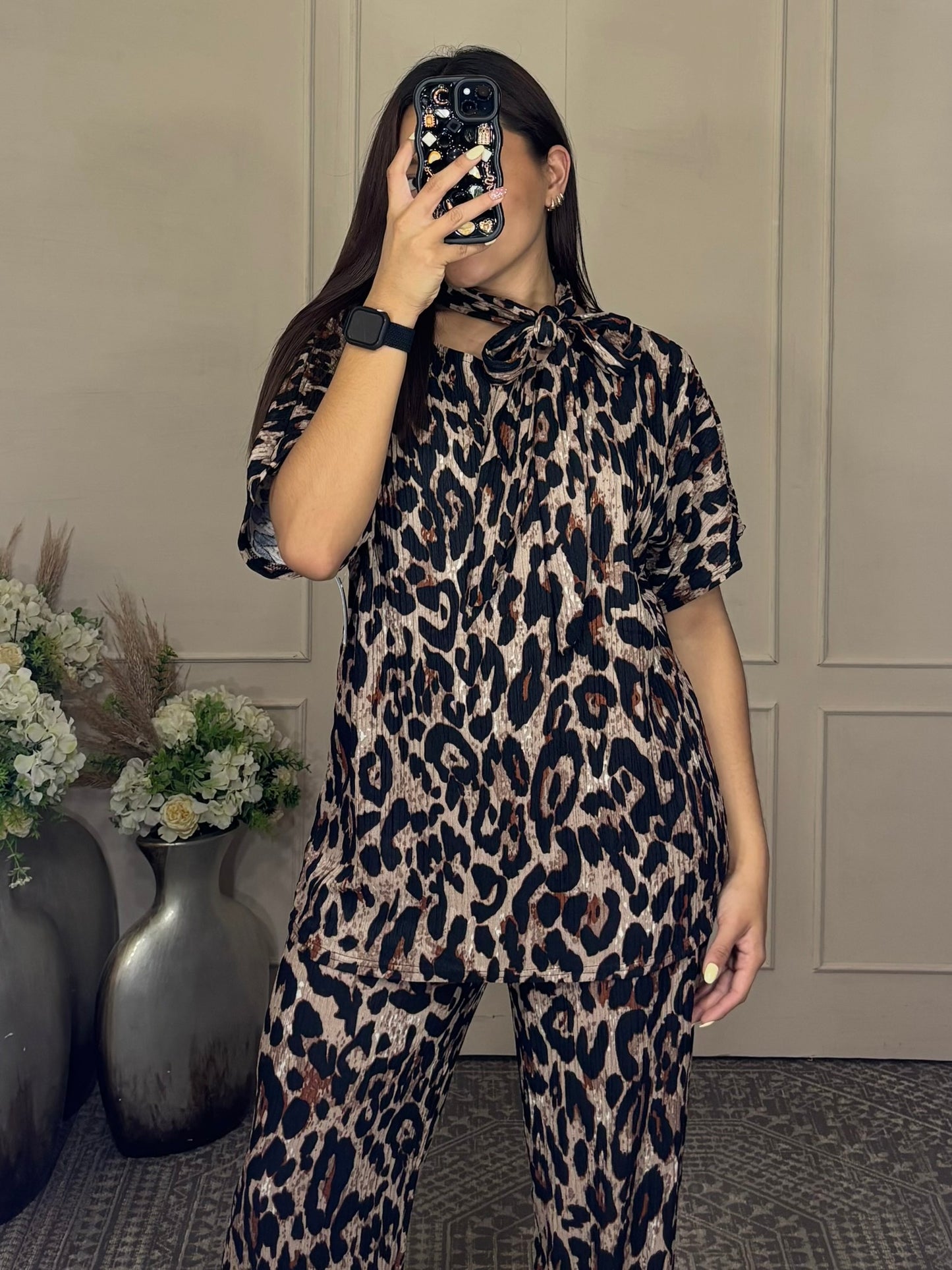 Conjunto animal print