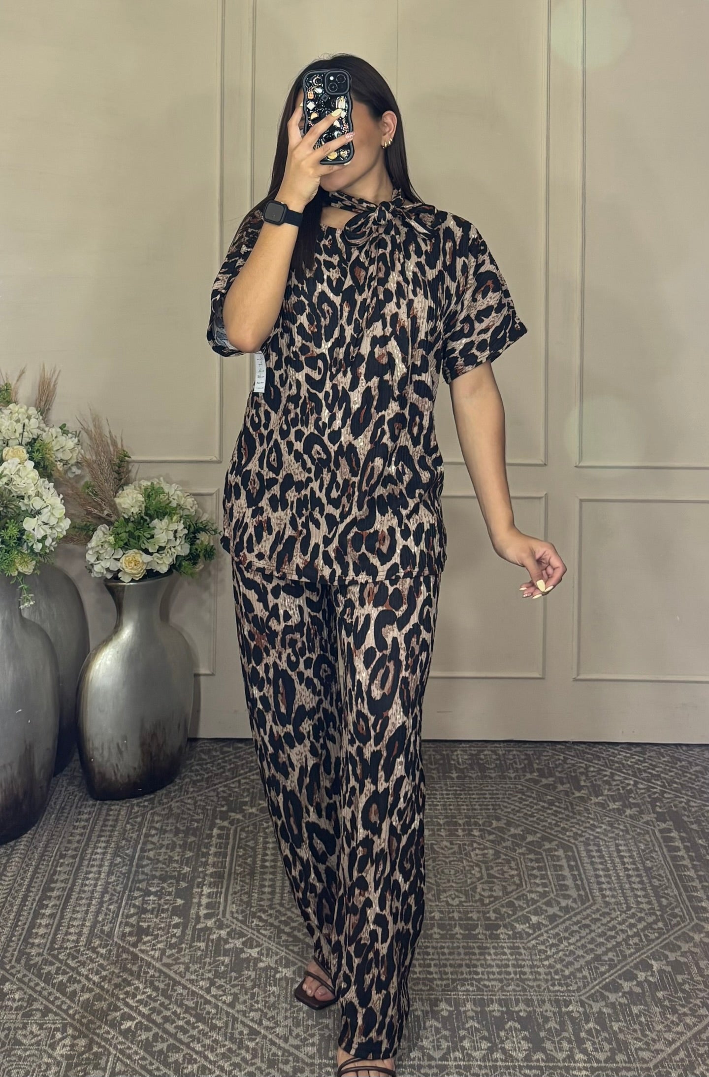 Conjunto animal print