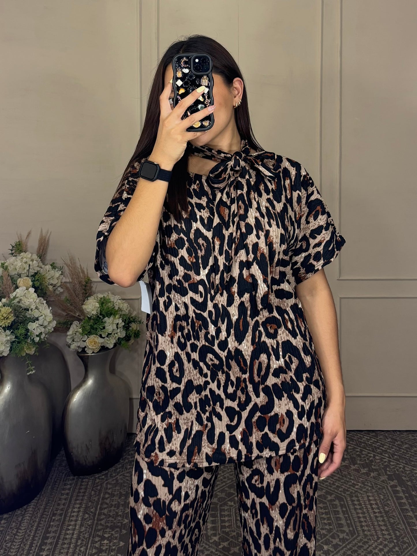 Conjunto animal print