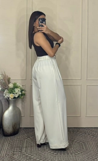 Pantalon de vestir pierna ancha