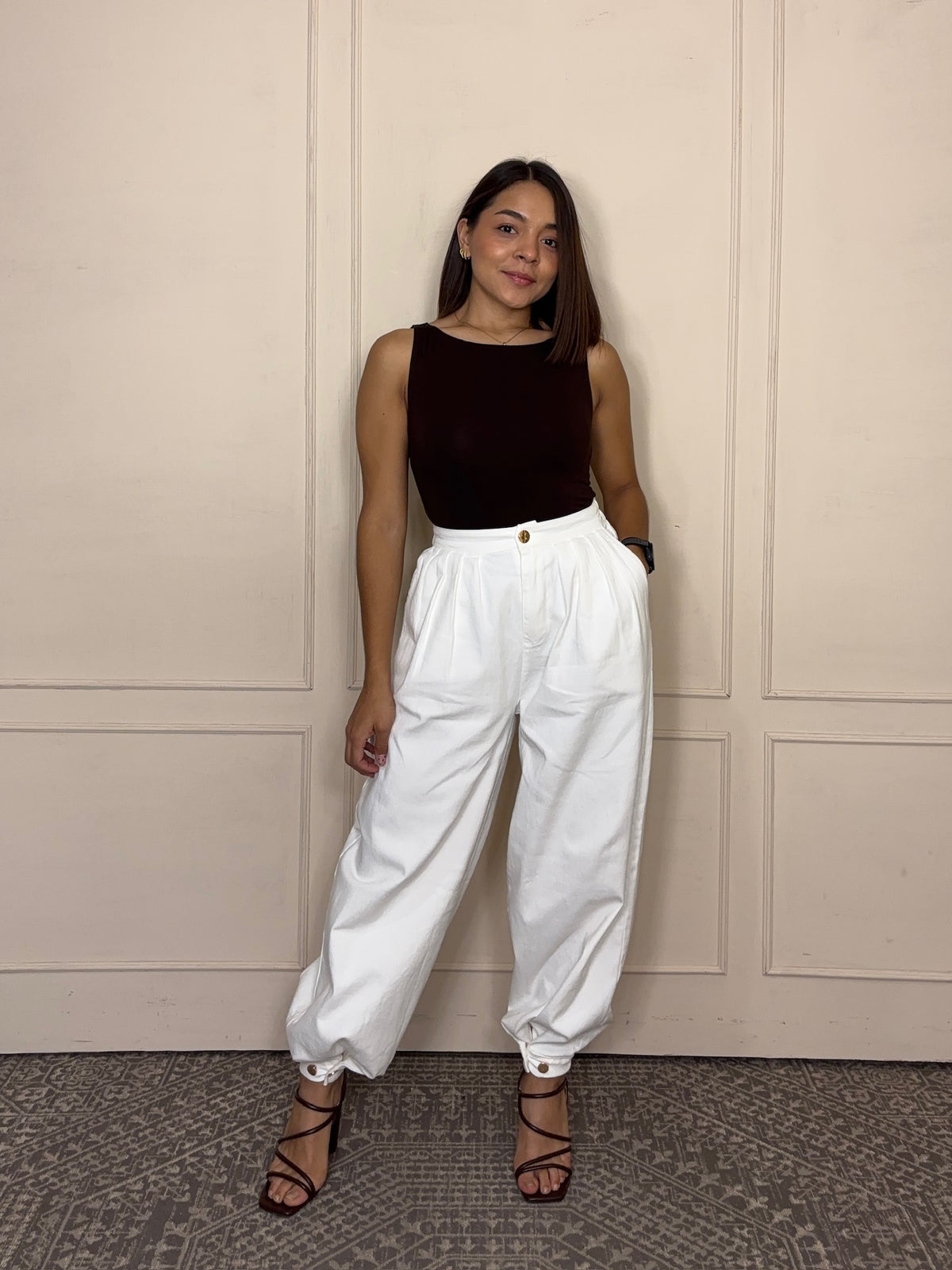 Pantalón Lourdes · 2 en 1 Bombacho