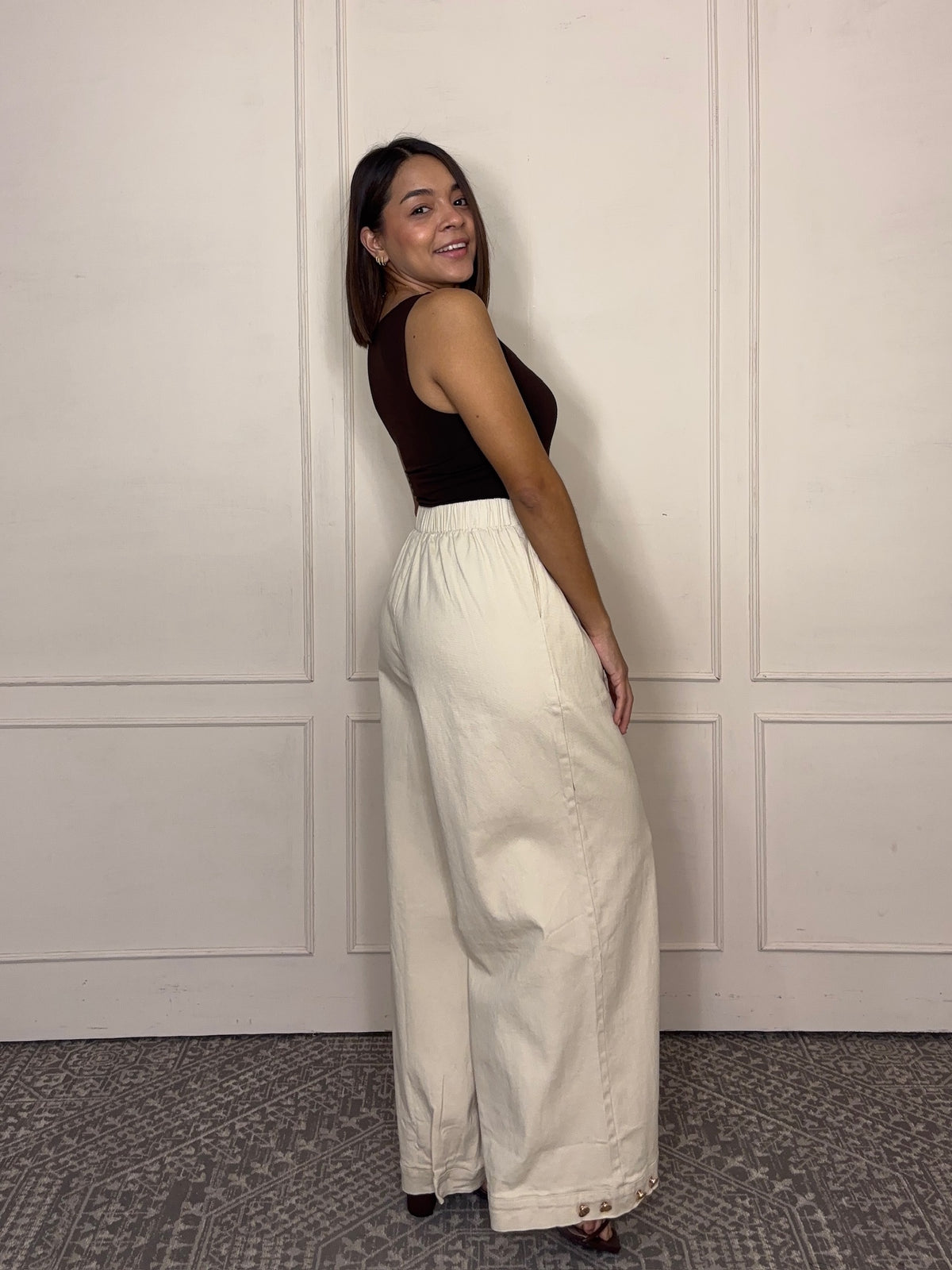 Pantalón Lourdes · 2 en 1 Bombacho