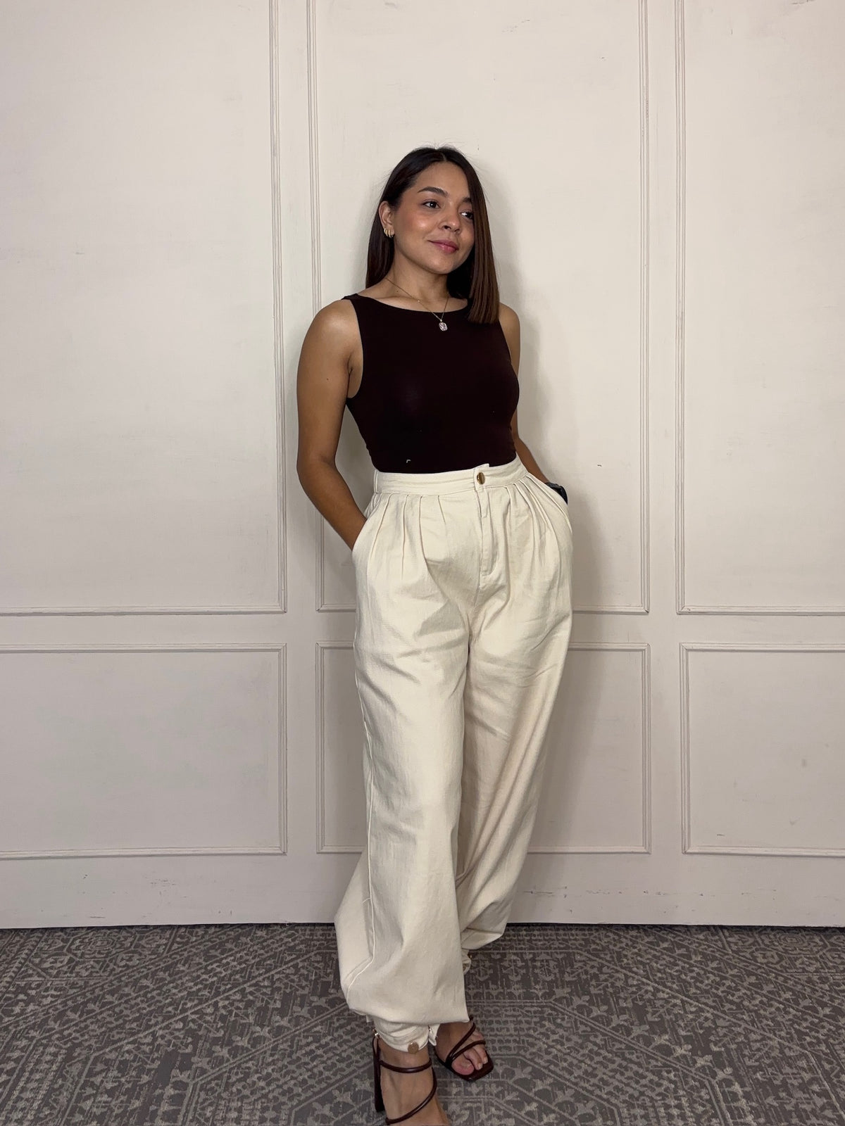 Pantalón Lourdes · 2 en 1 Bombacho