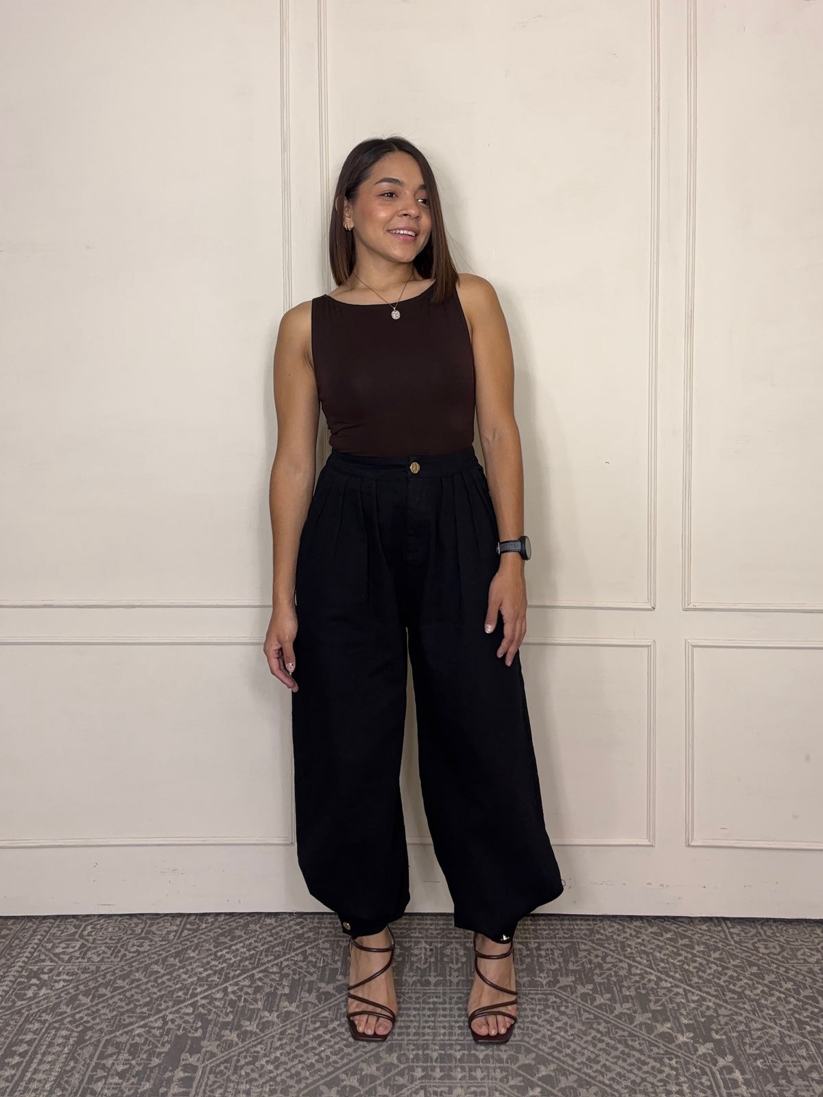 Pantalón Lourdes · 2 en 1 Bombacho