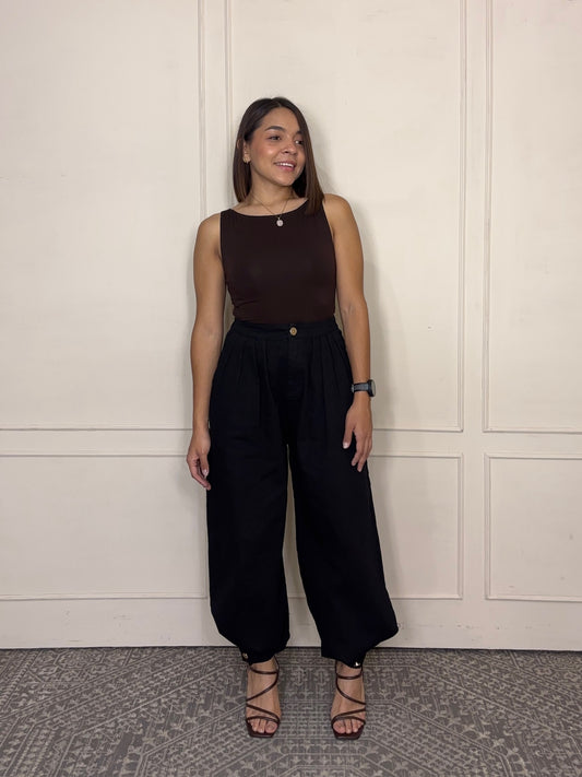 Pantalón Lourdes · 2 en 1 Bombacho