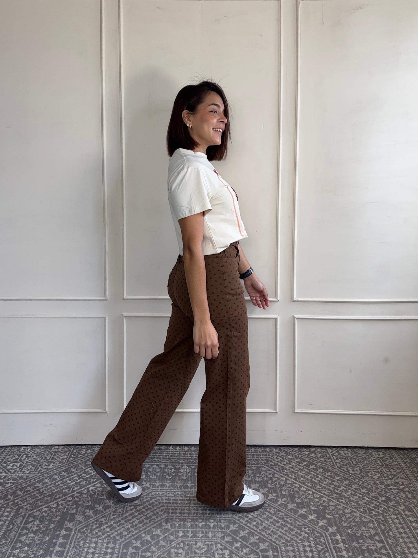 Pantalon mini dots