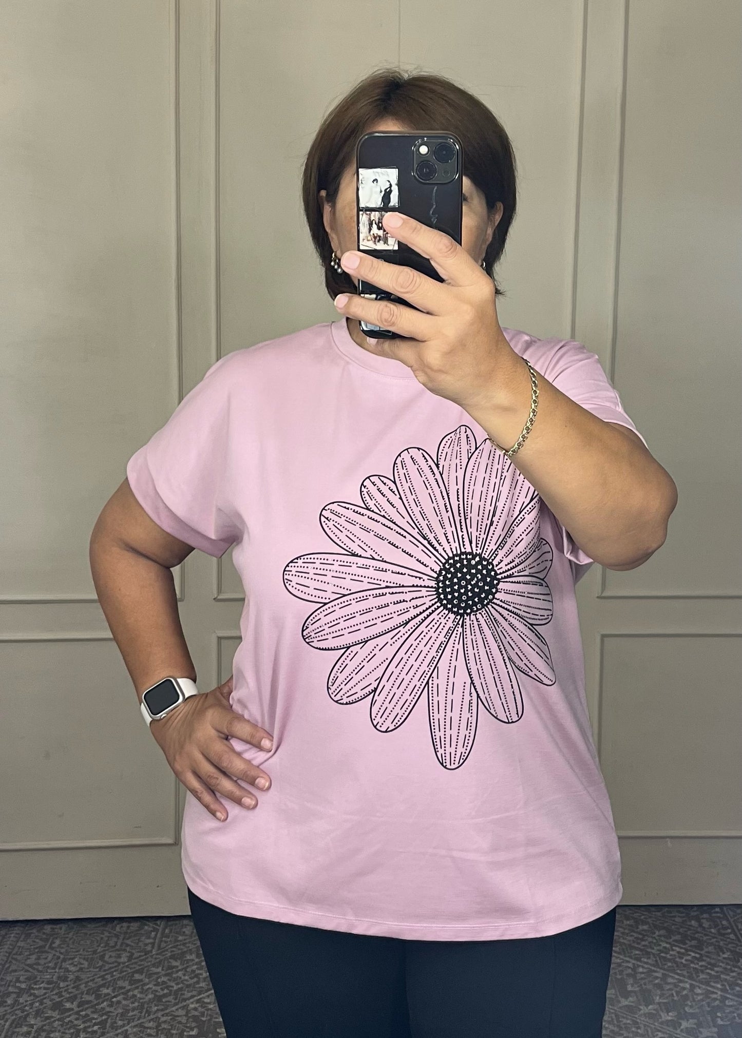 Playera Margarita oversize