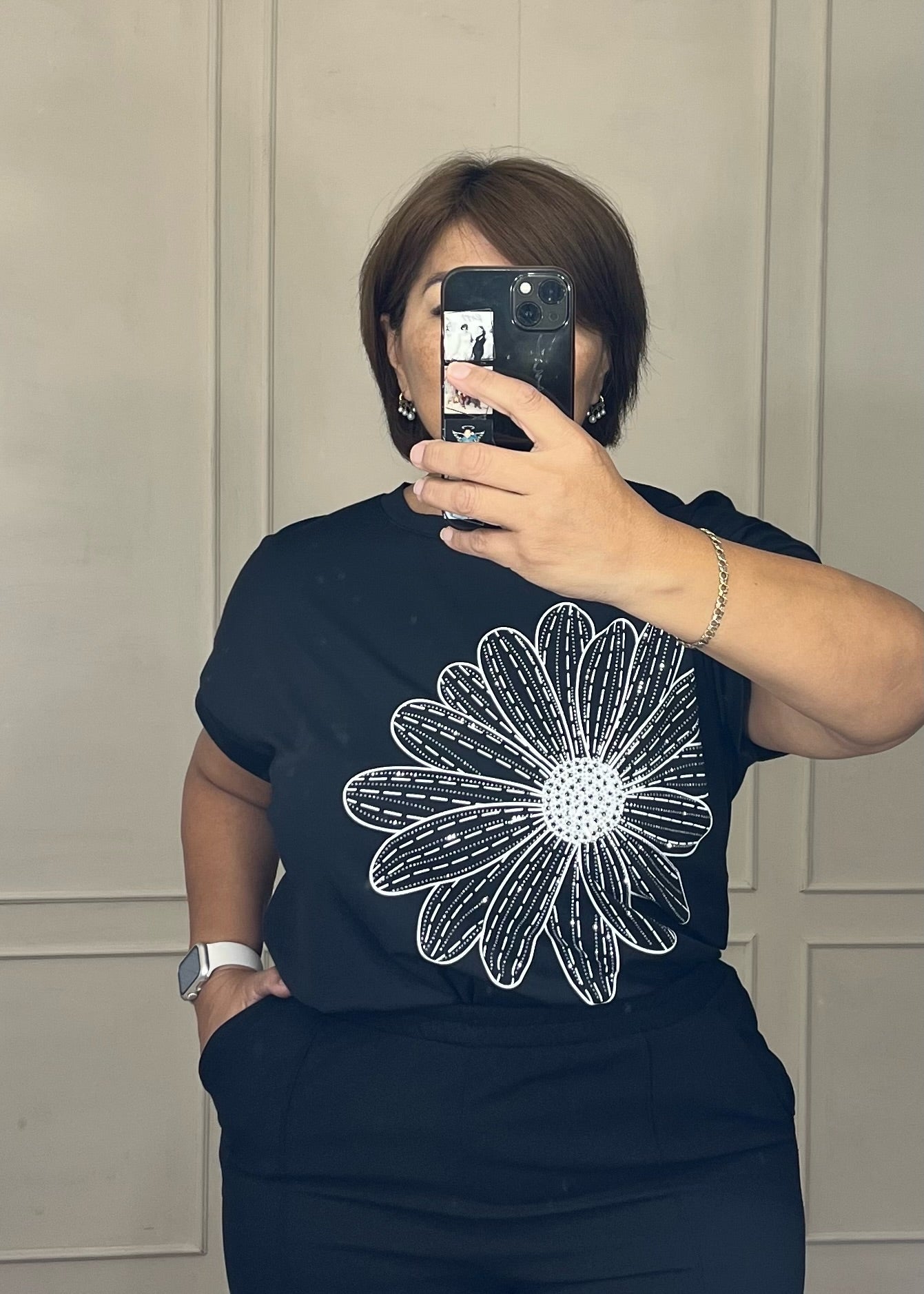 Playera Margarita oversize