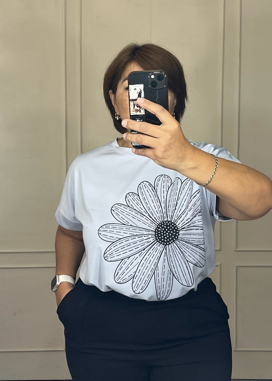 Playera Margarita oversize