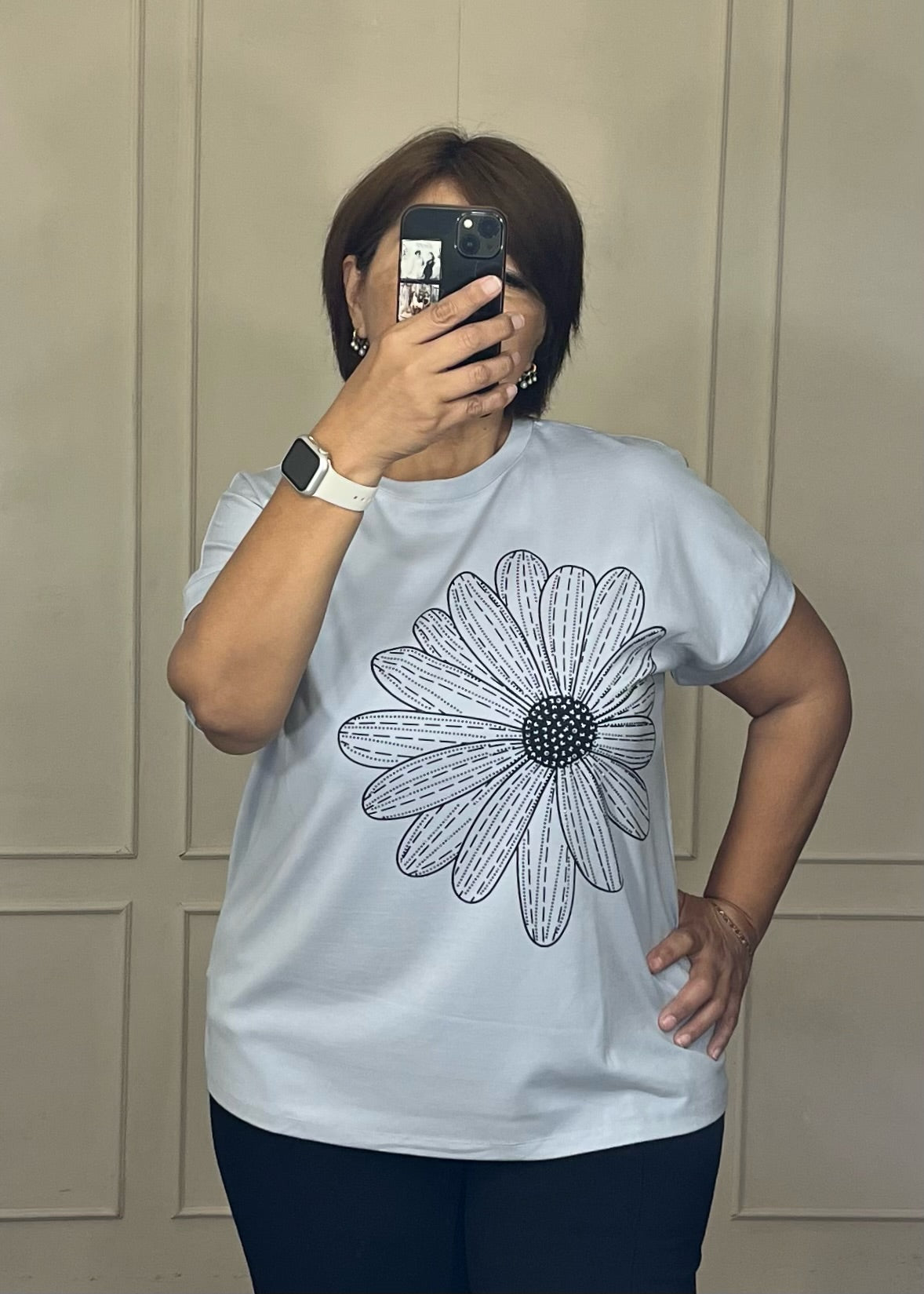Playera Margarita oversize