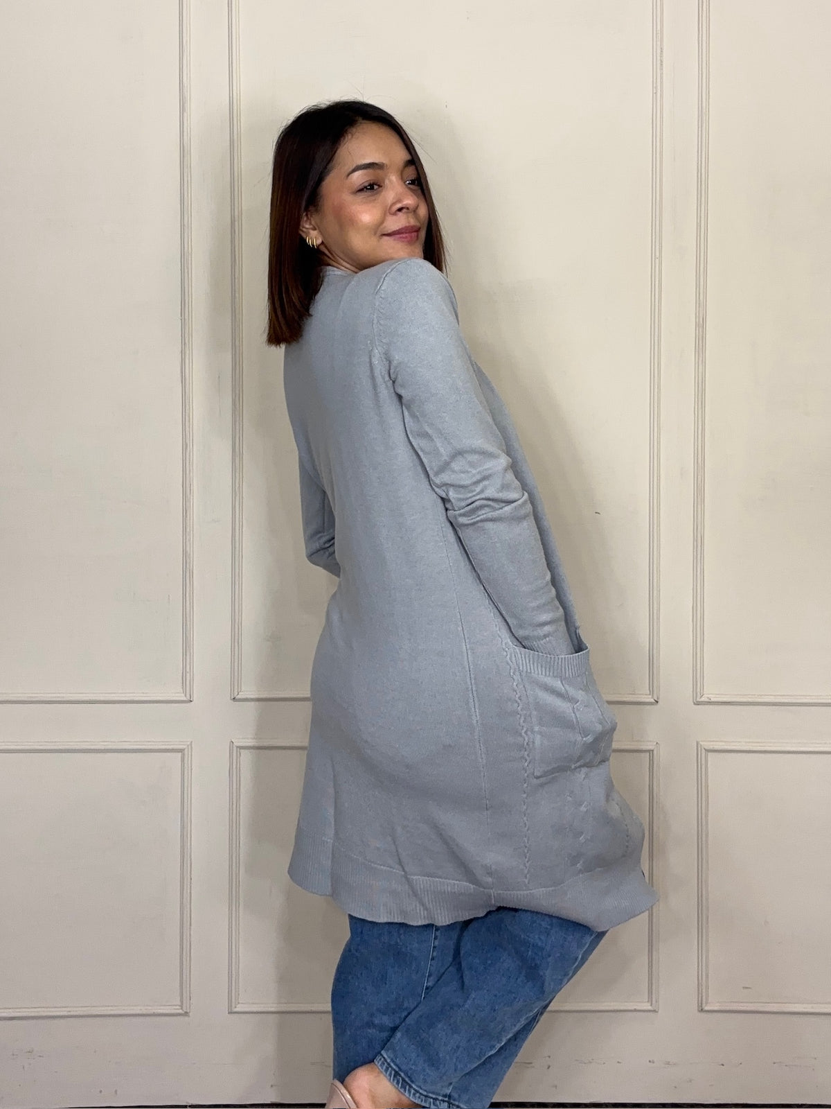 Suéter Matilde · Largo con Bolsas