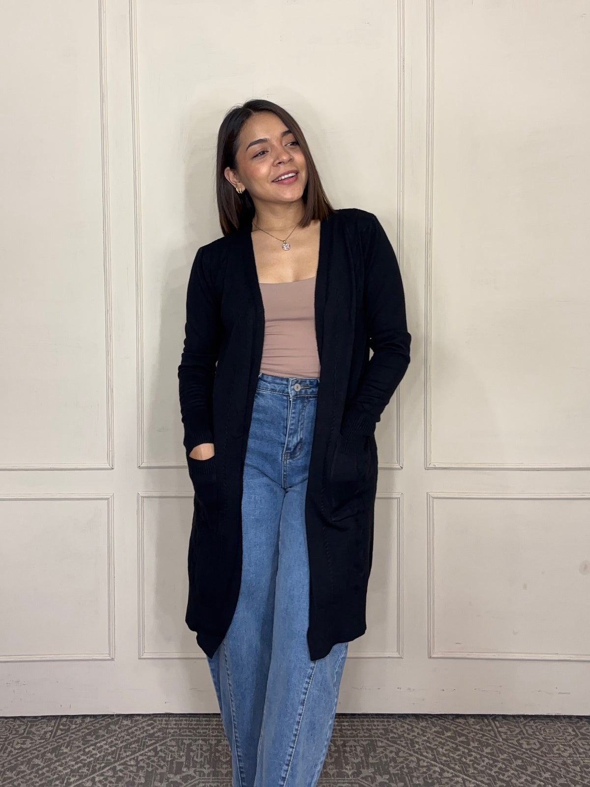 Suéter Matilde · Largo con Bolsas