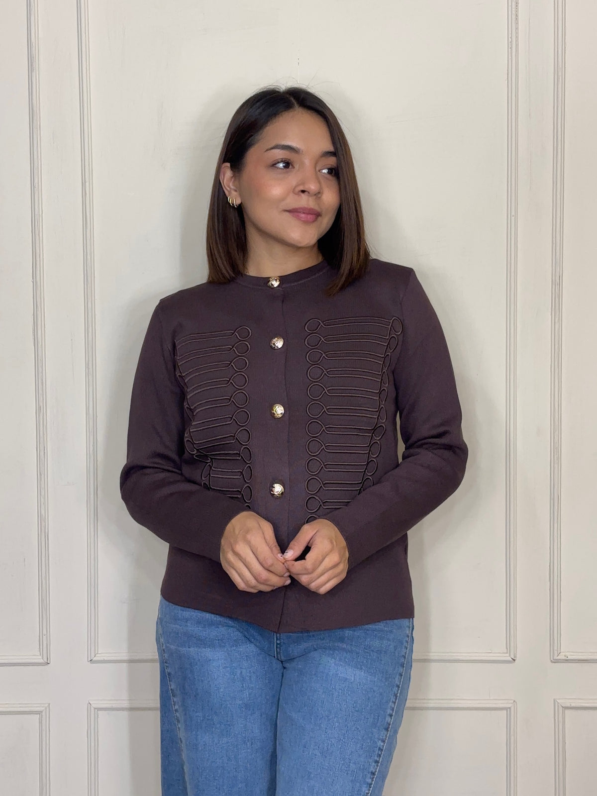 Suéter Eugenia · Estilo Napoleón