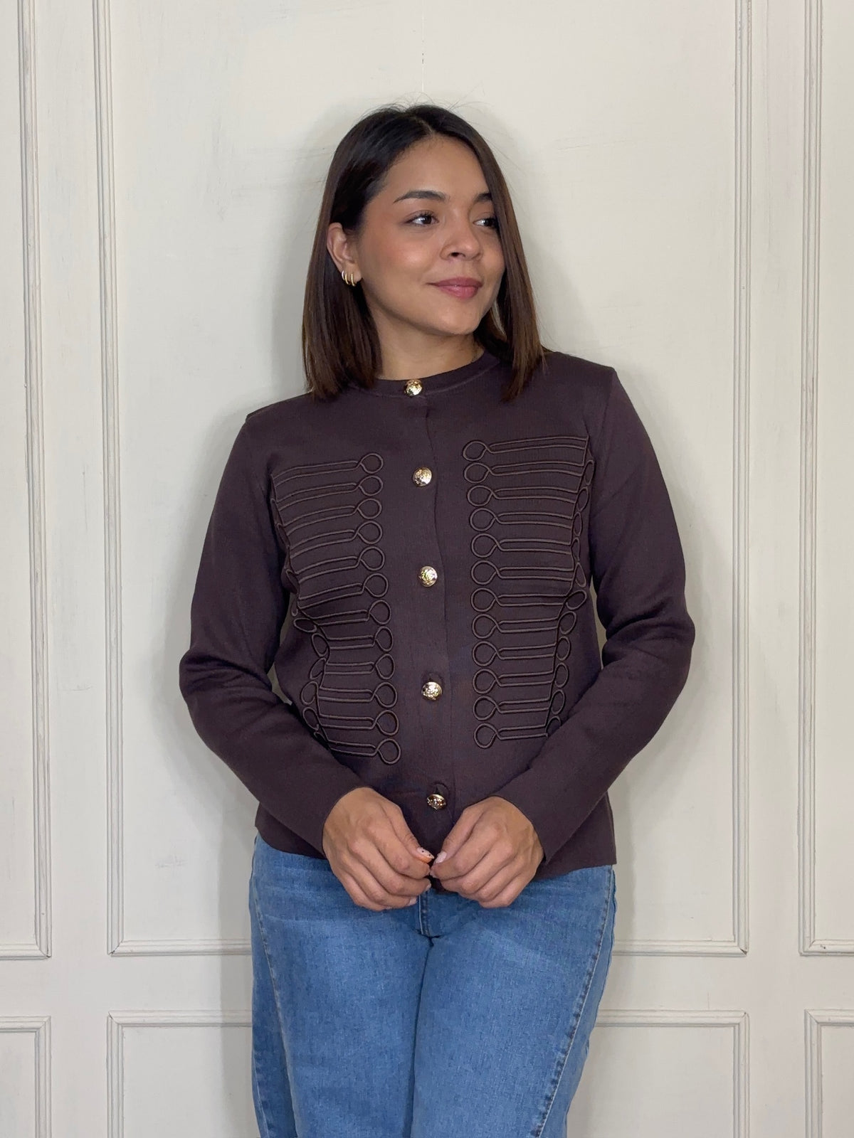 Suéter Eugenia · Estilo Napoleón