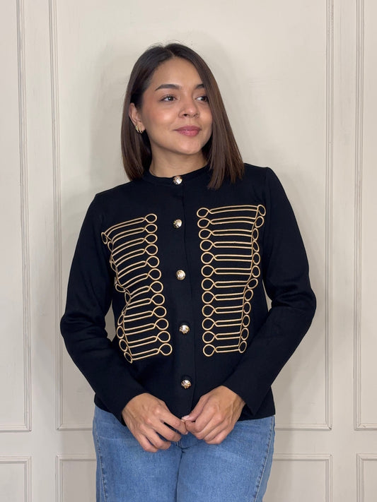 Suéter Eugenia · Estilo Napoleón