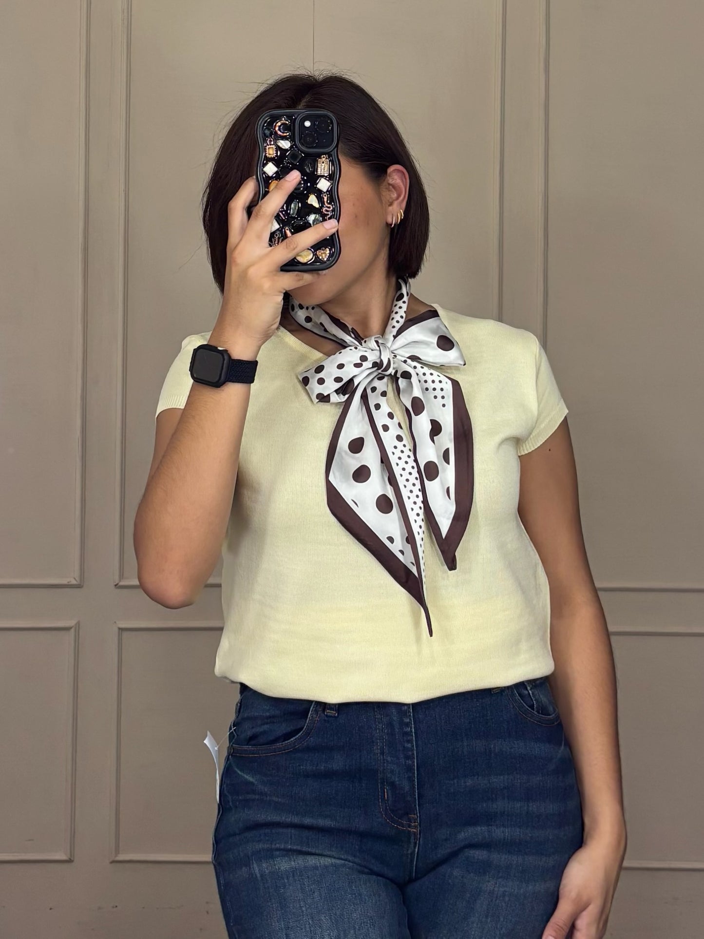 Playera Básica con Pañoleta Incluido