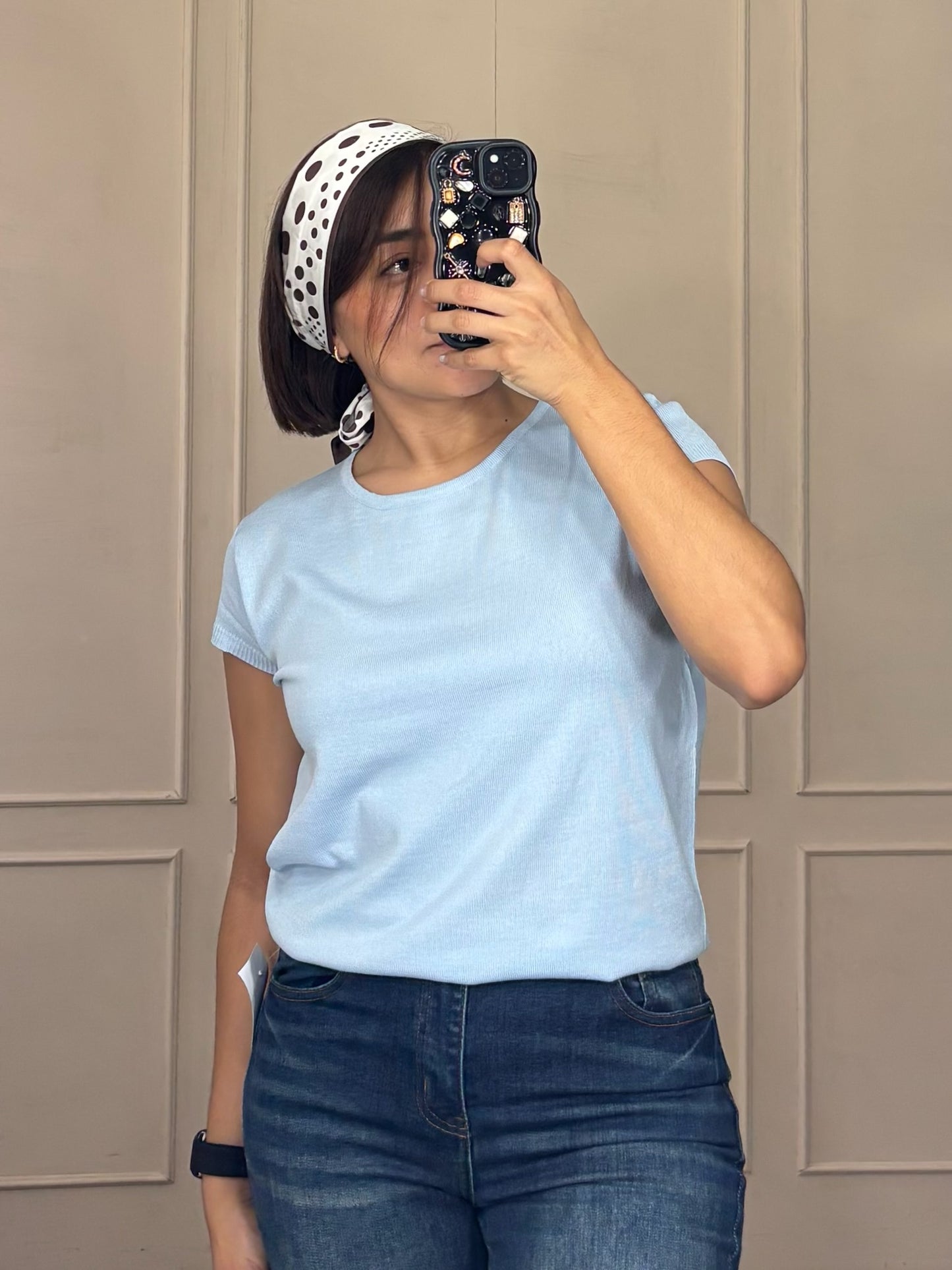 Playera Básica con Pañoleta Incluido