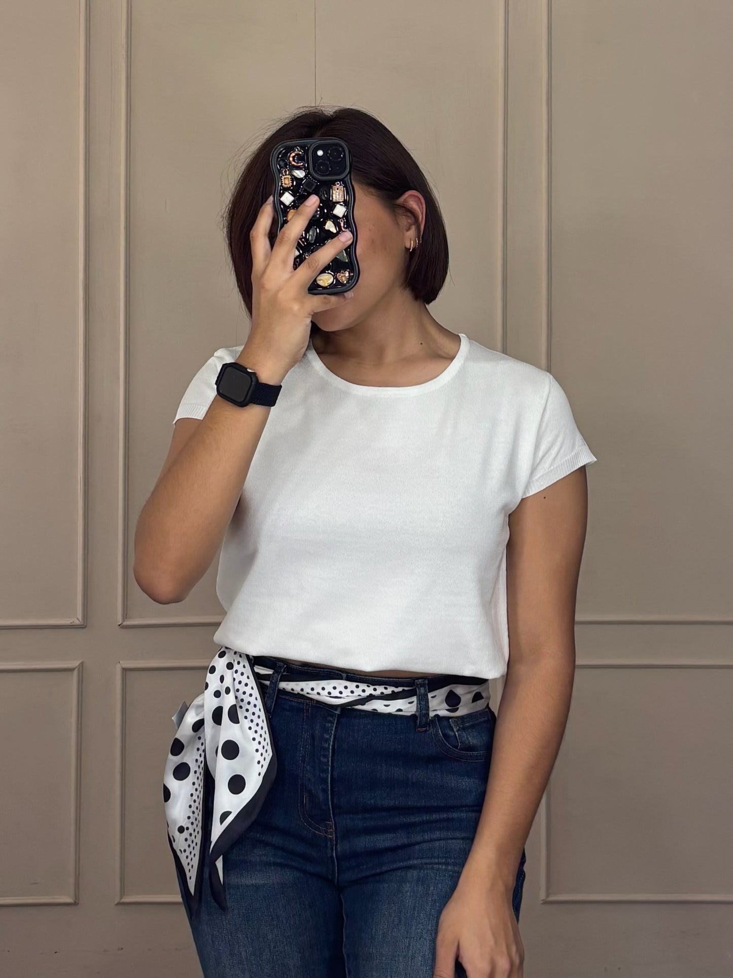 Playera Básica con Pañoleta Incluido
