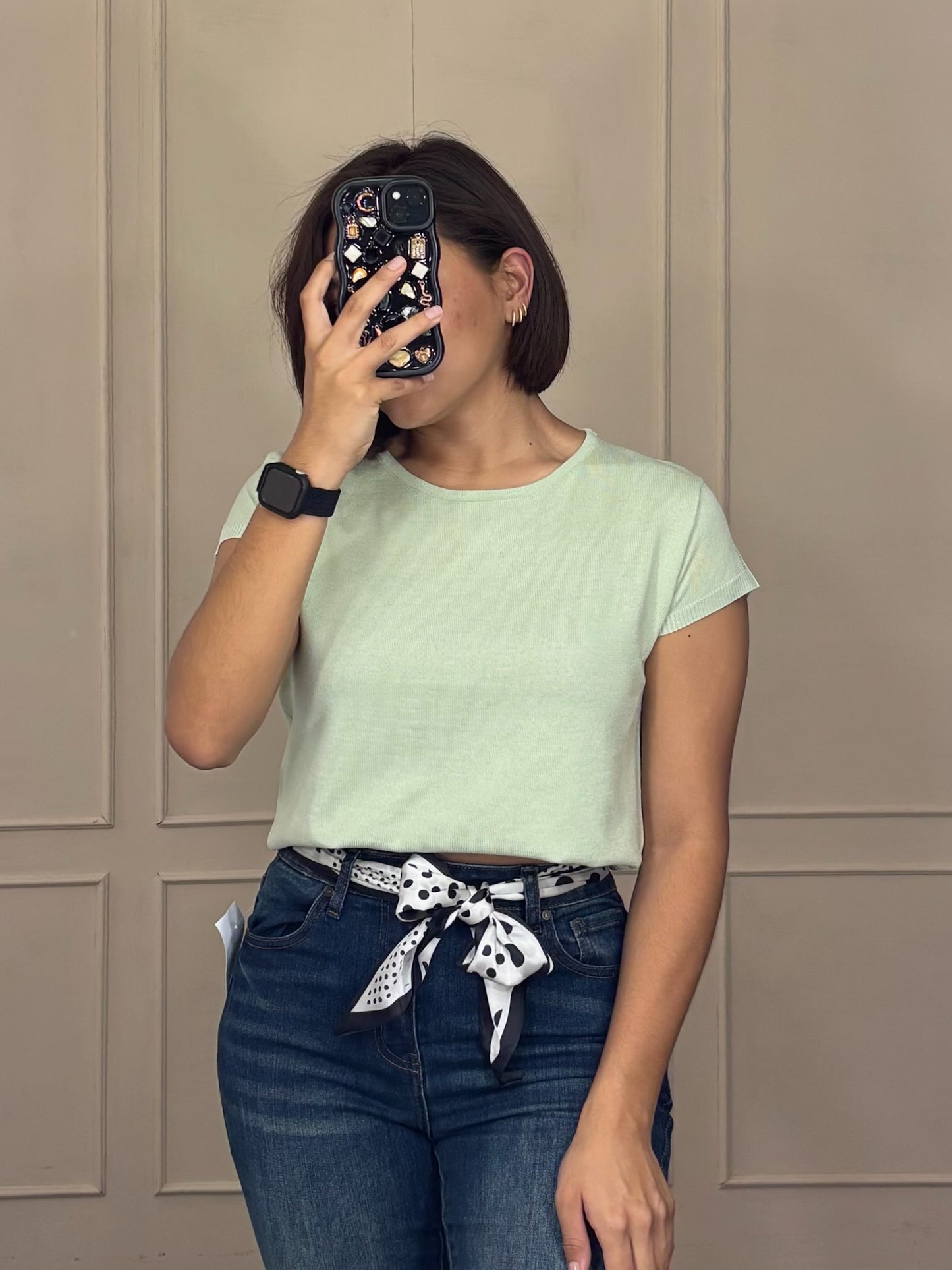 Playera Básica con Pañoleta Incluido