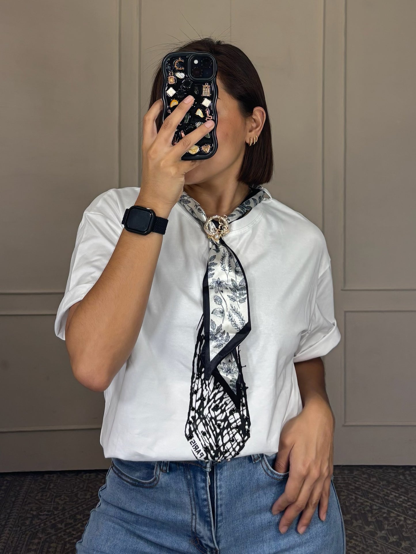 Blusa paris basica pañoleta