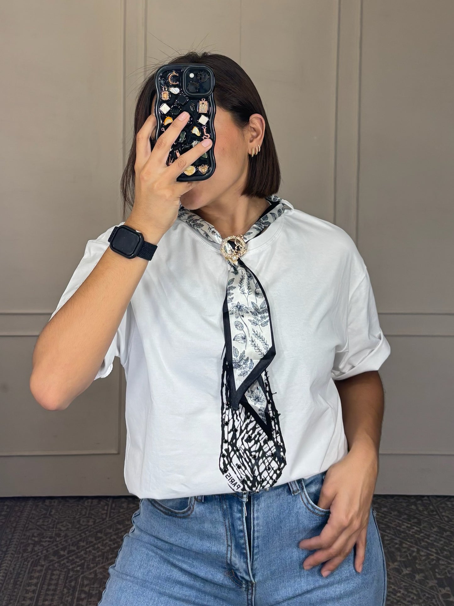 Blusa paris basica pañoleta